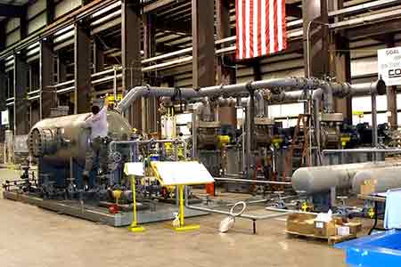 肯富来星空网页版·官方站在线登入机组在阿美石油公司Aramco-和壳牌合资的Motiva炼油厂项目使用现场