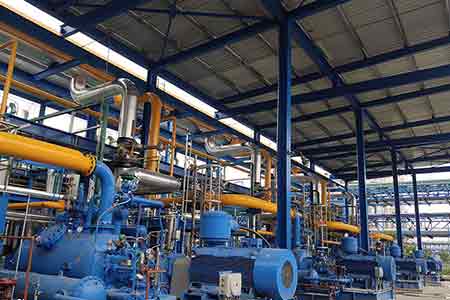 肯富来星空网页版·官方站在线登入机组在重庆华峰聚酰胺有限公司己二腈项目使用现场