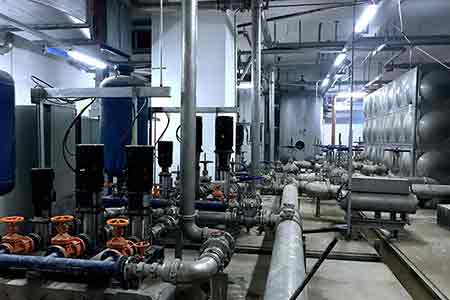 肯富来变频供水装置在越南岘港酒店使用现场